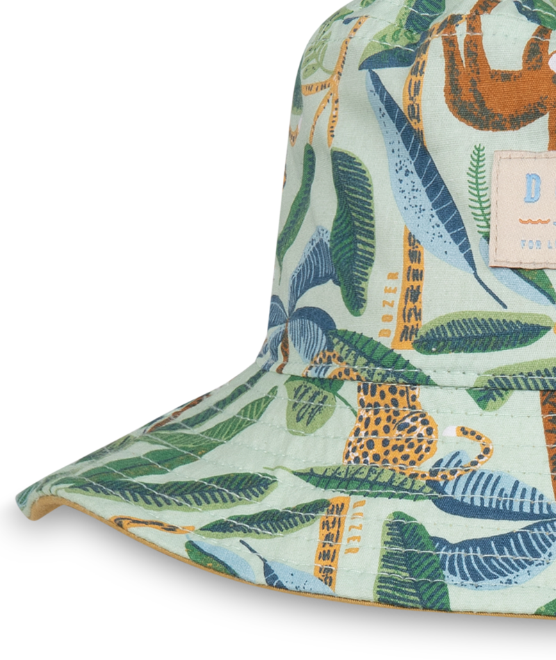 Dozer Baby Boys Bucket Hat - Tropical Jungle Print - Kamay